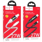 Купити Кабель USB Hoco U126 PD27W Type-C to Lightning 1.2m