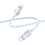 Купити Кабель USB Hoco U132 PD27W Type-C to Lightning 1.2m, 4
