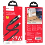 Купити Кабель USB Hoco U126 PD27W Type-C to Lightning 1.2m, 2