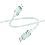 Купити Кабель USB Hoco U132 PD27W Type-C to Lightning 1.2m, 5