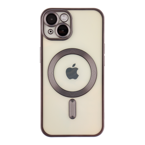 Чохол TPU Metallic Chrome Full Camera with Magsafe для iPhone 15 превью 4