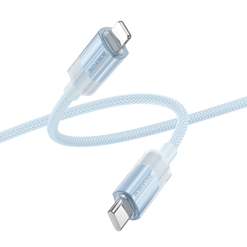 Купити Кабель USB Borofone BU44 Sincero PD27W Type-C to Lightning 1.2m, 6