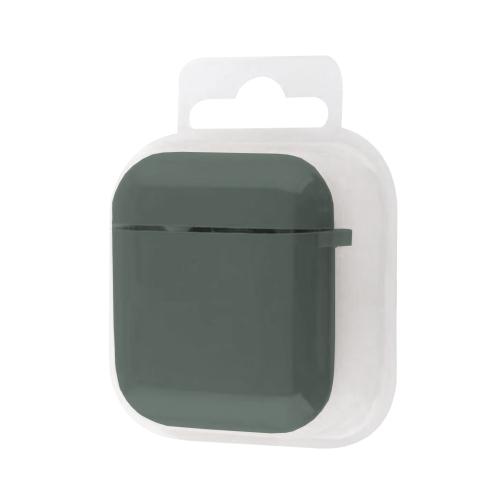 Купить Футляр Silicone Case with microfibra для Airpods 1/2, 3