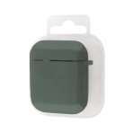Купить Футляр Silicone Case with microfibra для Airpods 1/2, 3