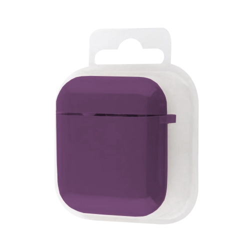Купить Футляр Silicone Case with microfibra для Airpods 1/2, 11