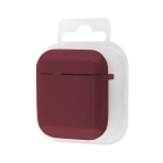 Купить Футляр Silicone Case with microfibra для Airpods 1/2, 12