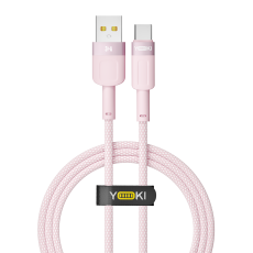 Купить USB YOKI STYLE YK-ST41 Type-C 3A 1.2m Купить USB YOKI STYLE YK-ST41 Type-C 3A 1.2m