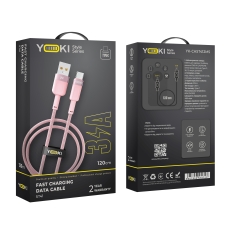 Купить USB YOKI STYLE YK-ST41 Type-C 3A 1.2m Купить USB YOKI STYLE YK-ST41 Type-C 3A 1.2m