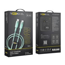 Купити Кабель USB YOKI STYLE YK-ST41 Type-C to Type-C 60W 1.2m