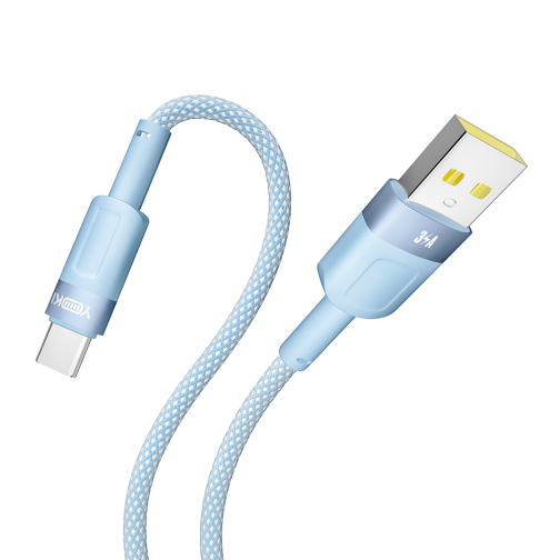 Купити Кабель USB YOKI STYLE YK-ST41 Type-C 3A 1.2m, 12