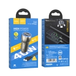 Купить Авто Зарядное Устройство Hoco Z48 Tough 40W (2C) Type-C to Type-C