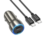 Купить Авто Зарядное Устройство Hoco Z48 Tough 40W (2C) Type-C to Type-C, 2