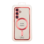 Купити Чехол TPU Metallic Full Camera with Magsafe для Samsung Galaxy S24 5G (S921), 7
