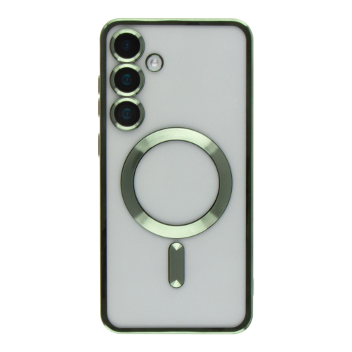 Чехол TPU Metallic Full Camera with Magsafe для Samsung Galaxy S24 5G (S921) превью 13