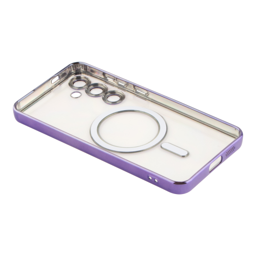 Чехол TPU Metallic Full Camera with Magsafe для Samsung Galaxy S24 5G (S921) превью 20