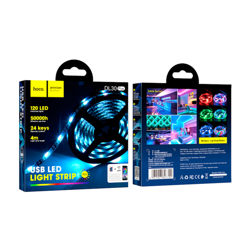 LED Стрічка Hoco DL30 Plus 4м 5050 превью 4