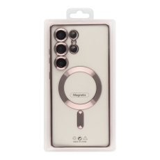 Купить Чехол TPU Metallic Full Camera with Magsafe для Samsung Galaxy S24 Ultra (S928)
