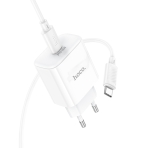 Купить Сетевое Зарядное Устройство Hoco C76A Pro 1USB-C PD/QC 30W+Type-C to Type-C, 4