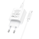 Купить Сетевое Зарядное Устройство Hoco C76A Pro 1USB-C PD/QC 30W+Type-C to Type-C, 7