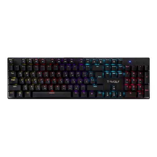 Купить Клавиатура Игровая TWolf T17 LED Blue Switch, 3