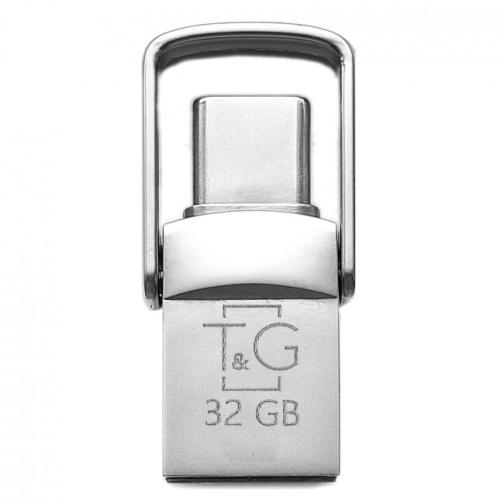 Купить USB OTG T&G 2&1 Type C 32GB Metal 104, 2