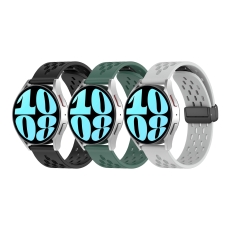 Купити Ремінець Универс 20mm Silicone With Magnetic для Samsung/Amazfit/Huawei Купити Ремінець Универс 20mm Silicone With Magnetic для Samsung/Amazfit/Huawei