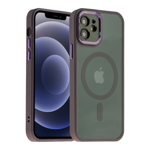 Чохол TPU+PC+Metal Calais with MagSafe для iPhone 12 превью 2