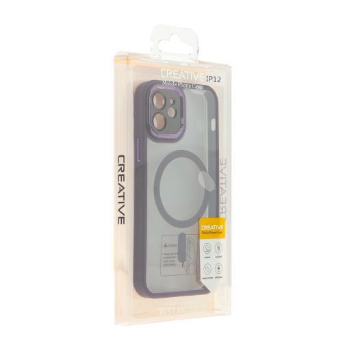 Чохол TPU+PC+Metal Calais with MagSafe для iPhone 12 превью 3