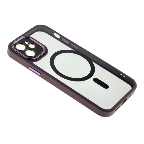 Чохол TPU+PC+Metal Calais with MagSafe для iPhone 12 превью 12