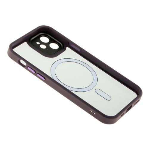 Чохол TPU+PC+Metal Calais with MagSafe для iPhone 12 превью 13