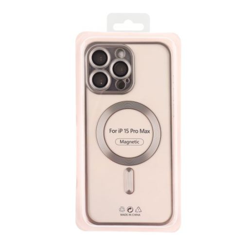 Чохол TPU Metallic Chrome Full Camera with Magsafe для iPhone 13 Pro превью 3