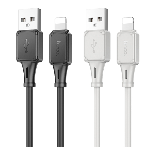 Купить USB Hoco X101 Assistant Silicone Lightning 2.4A 30шт.