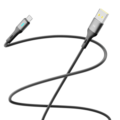 Кабель USB YOKI LED YK-LE17 Micro 3A 1.2m превью 3