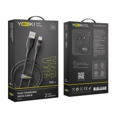 Купить USB YOKI RGB YK-RG24 Type-C 3A 1.2m Купить USB YOKI RGB YK-RG24 Type-C 3A 1.2m