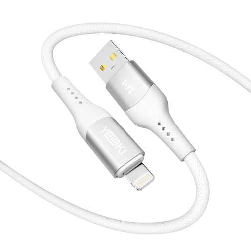 Кабель USB YOKI SOLID YK-SO15 Lightning 2.4A 1.2m превью 8