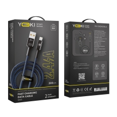 Купить USB YOKI SMART YK-SM31 Lightning 2.4A 2m Купить USB YOKI SMART YK-SM31 Lightning 2.4A 2m