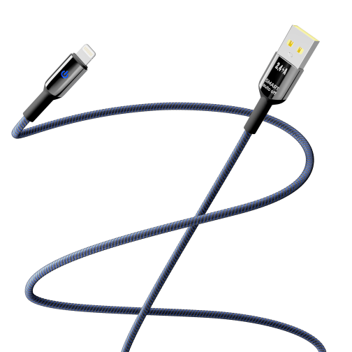Кабель USB YOKI SMART YK-SM31 Lightning 2.4A 2m превью 3