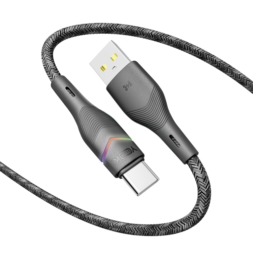 Купить USB YOKI RGB YK-RG24 Type-C 3A 1.2m, 4