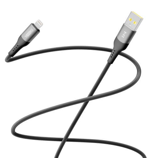 Купити Кабель USB YOKI SOLID YK-SO15 Lightning 2.4A 1.2m, 11