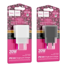 Купити Мережевий Зарядний Пристрій Hoco CS13A 1USB-C PD/QC 20W