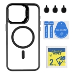 Купить Чехол TPU+PC+Metal Stand Case with MagSafe and Camera Lenses для iPhone 15 Pro Max, 2