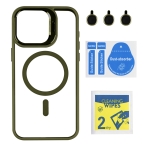 Купить Чехол TPU+PC+Metal Stand Case with MagSafe and Camera Lenses для iPhone 15 Pro Max, 6
