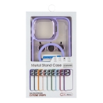 Купить Чехол TPU+PC+Metal Stand Case with MagSafe and Camera Lenses для iPhone 15 Pro Max, 15