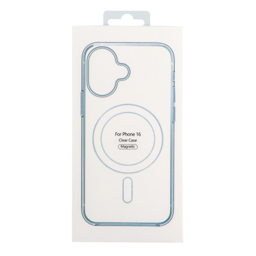 Чохол TPU Clear Case with Magsafe для iPhone 16 превью 3