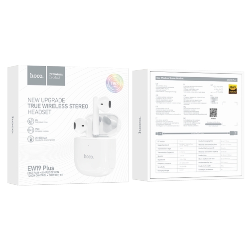 Купити Блютуз Стерео Гарнитура Hoco EW19 Plus, 3