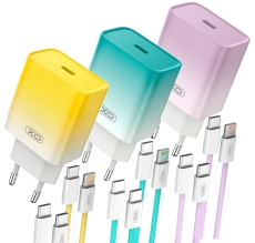 Купити Мережевий Зарядний Пристрій XO CE18 1Type-C PD/QC 30W Type-C to Lightning