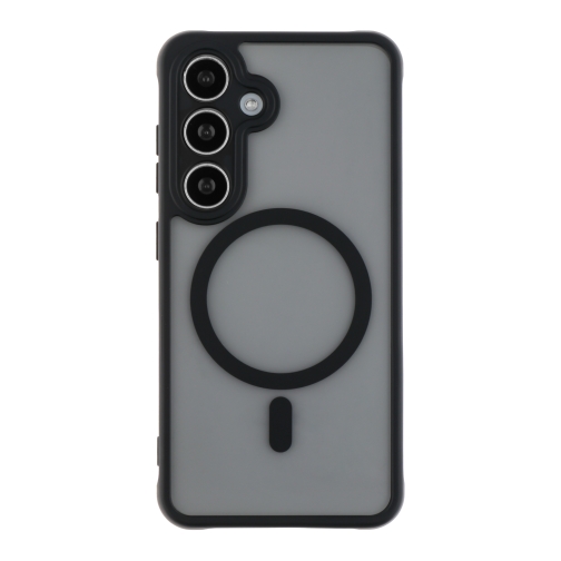 Купить Чехол TPU+PC Anti Drop Full Camera with MagSafe для Samsung Galaxy S24 5G (S921), 3