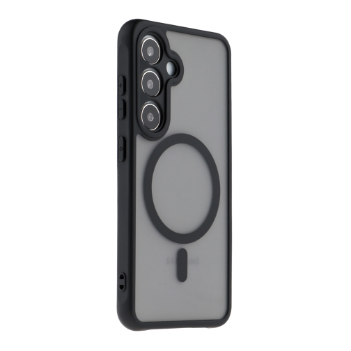 Купить Чехол TPU+PC Anti Drop Full Camera with MagSafe для Samsung Galaxy S24 5G (S921), 4