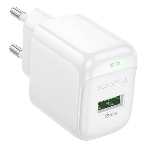Купити Мережевий Зарядний Пристрій Borofone BAS42A 1USB QC3.0 18W, 3