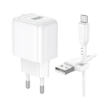 Купити Мережевий Зарядний Пристрій Borofone BAS42A 1USB QC3.0 18W+USB to Micro, 4